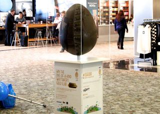 The egg at Wellington airport.
