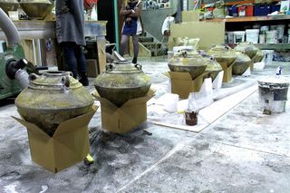 Replica breakable vases for Smaug's lair.